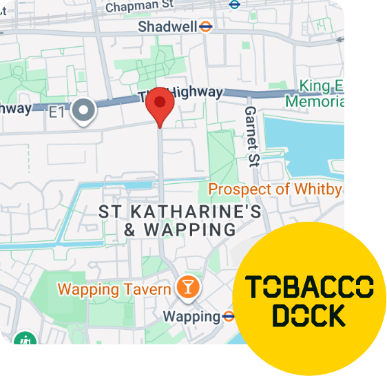 Tobacco Dock Map